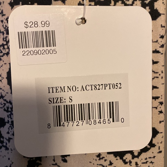 Snake skin multi colored workout leggings - Picture 2 of 3